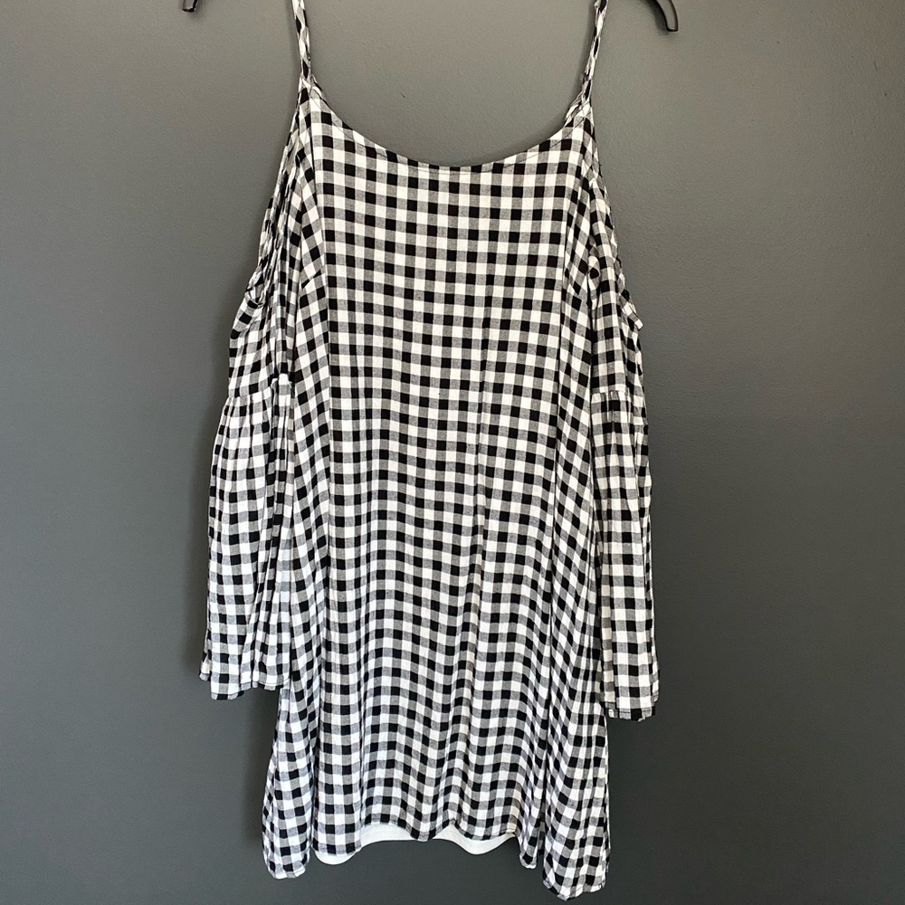 Gingham summer dress